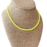 Electric Lemon Necklace
