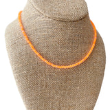 Electric Tangerine Necklace