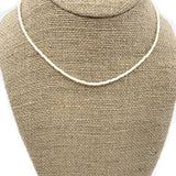 Matte Snow Necklace