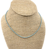 Worn Denim Necklace